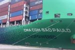 CMA CGM Sao Paulo Atraca Na Rio Brasil Terminal PortalPortuario