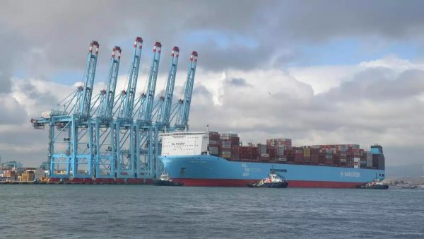 Puerto De Algeciras Recibe Por Primera Vez A Buque De Maersk Propulsado