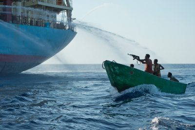 Ataques de piratas contra buques comerciales aumentan 20% en primer trimestre de 2024