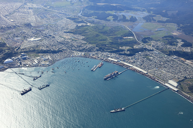 Proyecto de terminal marítimo portuario de Copec en Coronel es ...