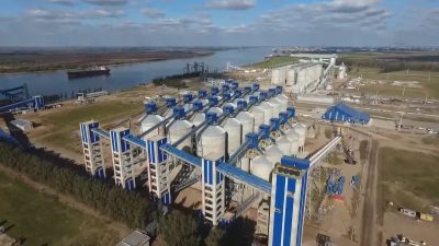 Empresa argentina invierte USD 550 millones en nuevo puerto