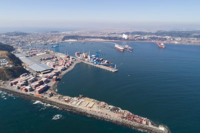 Transferencia de carga a través de puertos de la Región del Bio Bio sube 1,5% en marzo de 2024