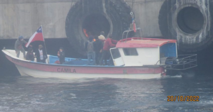 incidentes pescadores en puerto valparaiso (2)