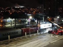 tren maersk fepasa en puerto valparaiso
