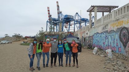 Waterman y TPS llevan a cabo operación de limpieza en playa San Mateo