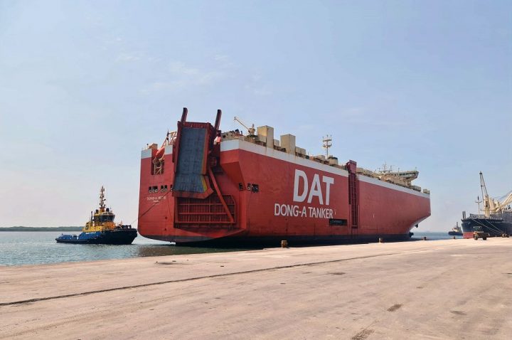 Porto do Rio Grande realiza segundo embarque de veículos em janeiro