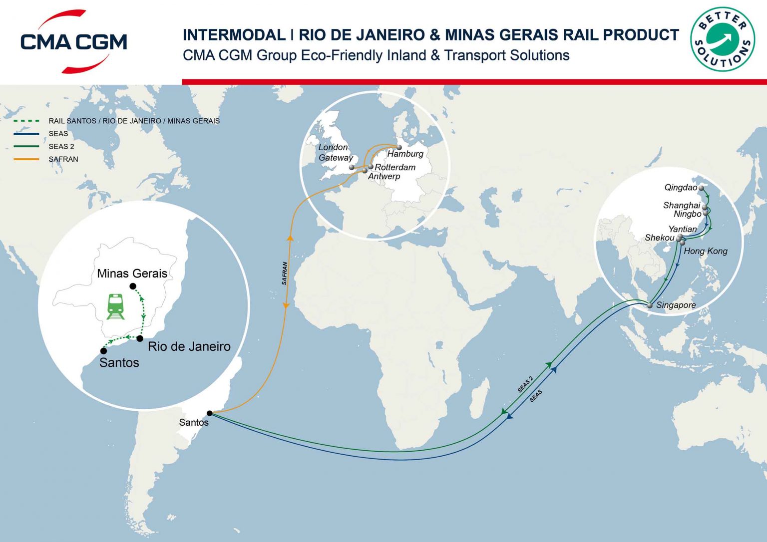 PPT Map INTERMODAL BRAZIL RIO DE JANEIRO AND MINAS GERAIL RAIL PRODUCT