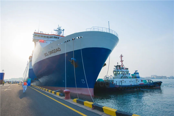 China: Puerto de Qingdao abre una nueva ruta de envío al puerto japonés de Osaka