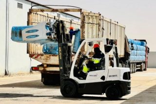 Bolloré Logistics carga 165 camiones de algodón maliense para salir por puertos de Mauritania