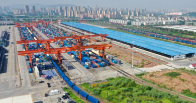 China: Servicio de alquiler de trenes de carga para el comercio de automóviles en Chengdu está en auge