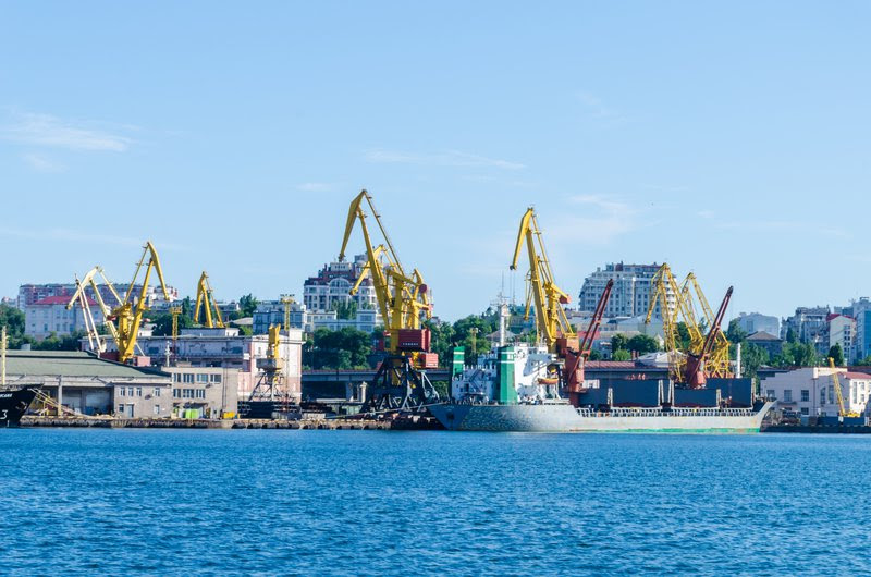 A second ship managed to leave the Ukrainian port of Odessa through a temporary lane for civilian vessels