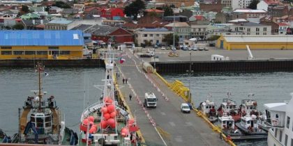 Muelle Prat, Punta Arenas.