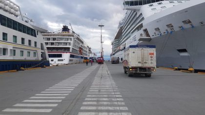 Argentina: Puerto de Ushuaia establece récord en recalada de cruceros