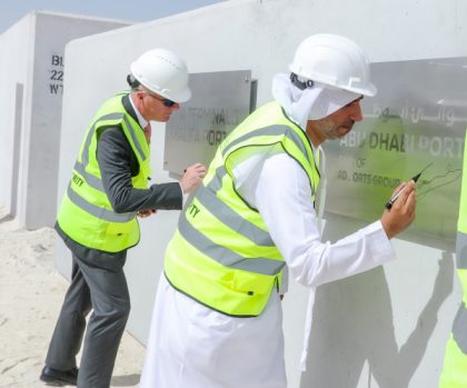 AD Ports Group inicia construcción del nuevo muelle de CMA Terminals en Puerto de Khalifa