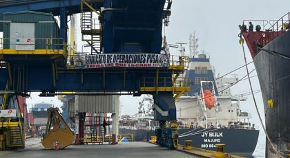 Dos buques se mantienen sin operar en Puerto Ventanas por huelga de brazos caídos