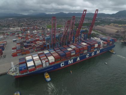 Puerto de Santos mantiene récords de manejo de carga en octubre