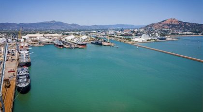 Australia: Puerto de Townsville logra año récord en exportaciones de alimentos y granos