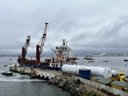 Movimiento chileno de carga marítima de importación decrece 6,9% en primer trimestre de 2024