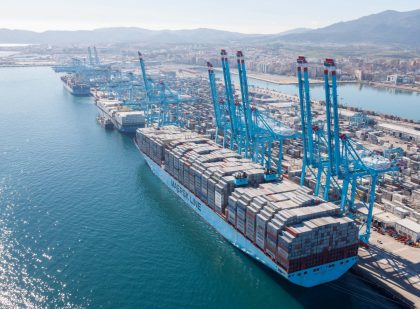 Movimiento de mercancías en puertos de España crece 1,4% en el primer trimestre del año