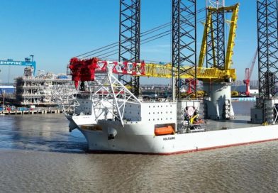Video: Jan de Nul recibe nuevo buque autoelevador desde astillero de Cosco Shipping en China