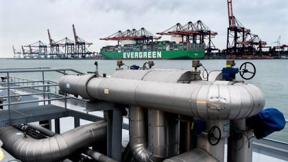 Transporte marítimo almacena más combustible en Puerto de Rotterdam en 2022