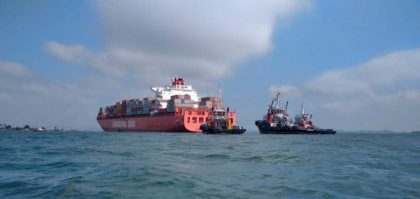 Colombia: Liberan al buque encallado en el canal de acceso a la bahía de Cartagena