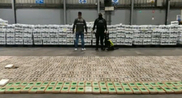 Ecuador: Incautan 714 kilos de cocaína desde contenedor ubicado en puerto marítimo de Guayaquil