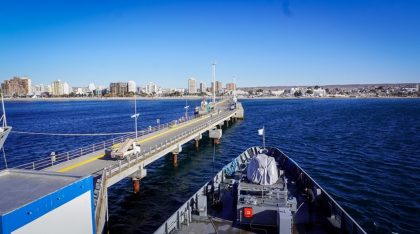 Argentina: Chubut recibe habilitación definitiva de los Muelles de Puerto Madryn