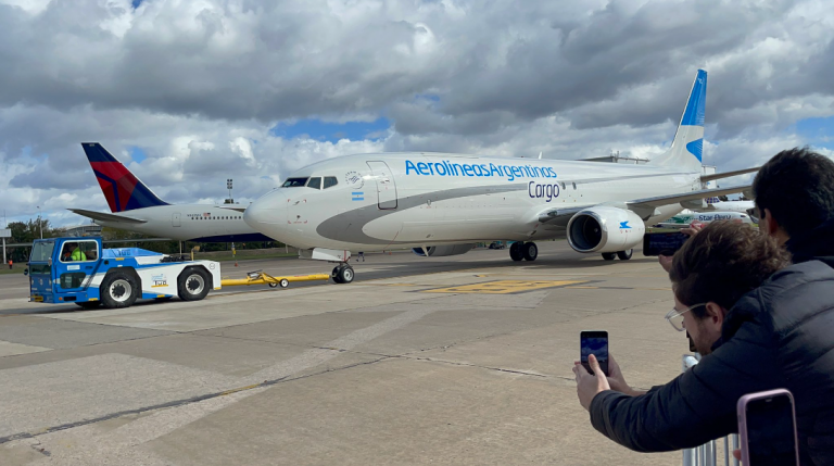 Aerolíneas Argentinas Introduce Primer Avión Exclusivo Para Transporte