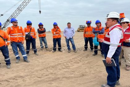 Autoridades peruanas informan que trabajo en túnel en megapuerto de Chancay está paralizado