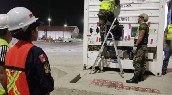 Vuelven a encontrar cocaína en un contenedor que era transportado por MSC en Perú