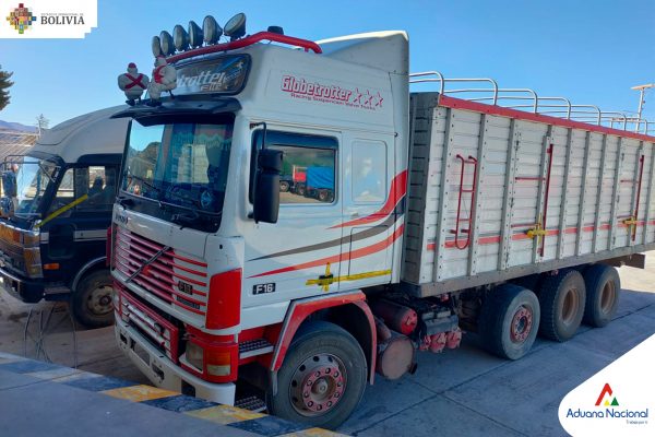 Bolivia: Aduanas intervienen tres camiones y decomisan 40 toneladas de contrabando en dos días