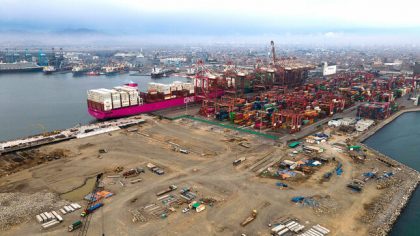 Obras de ampliación del Muelle Sur del Puerto del Callao registran 60% de avance