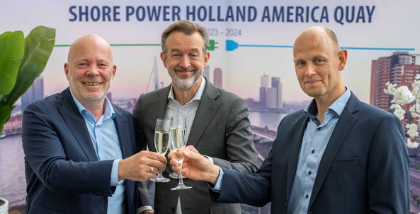 Países Bajos: PowerCon instala energía en tierra para Cruiseport Rotterdam