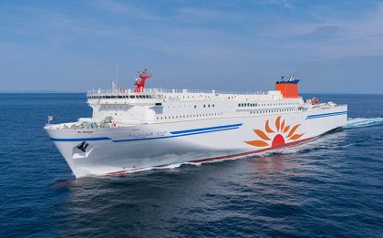 MOL Sunflower es la nueva empresa de transbordadores y buques Ro-Ro costeros de Japón de MOL
