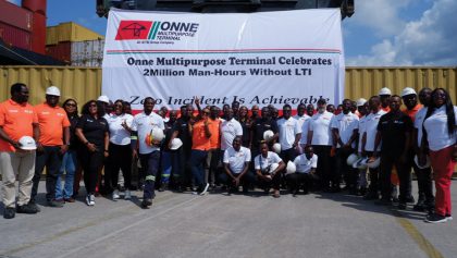 Nigeria: Onne Multipurpose Terminal logra dos millones de horas-hombre sin lesiones con tiempo perdido