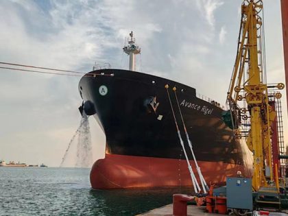 China: Puerto de Qingdao establece nuevo récord de capacidad de carga de propano