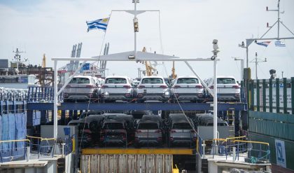 Puerto de Montevideo registra récord en operativa de vehículos destinados a exportación