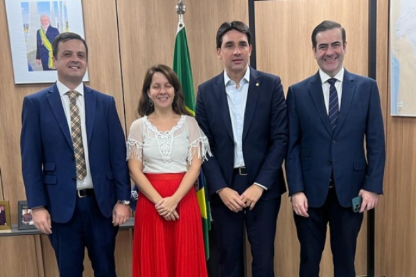 Superintendente do Porto de Itajaí reuniu-se com o novo ministro de Portos e Aeroportos