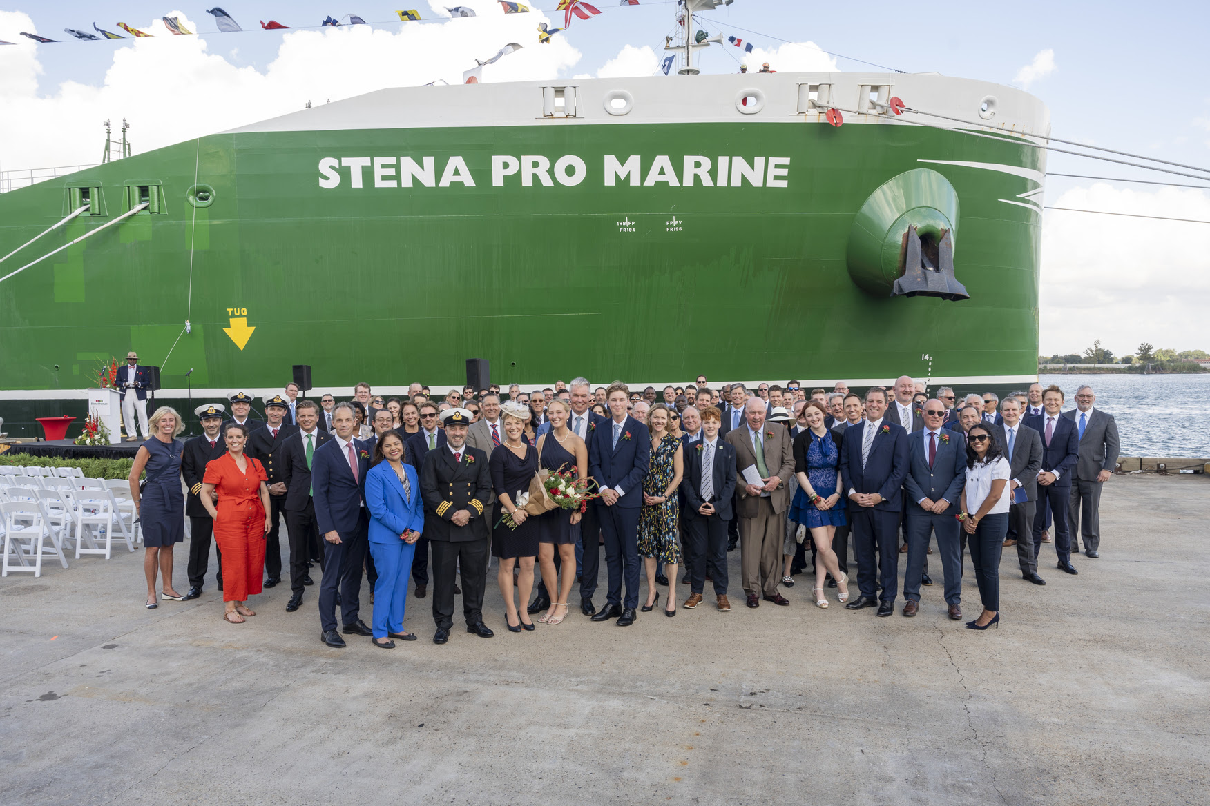 Proman Stena Bulk celebra nombramiento del buque cisterna de metanol