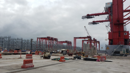 Ecuador: Obras de construcción del Muelle 6 de Puerto Bolívar se encuentran próximas a concluir