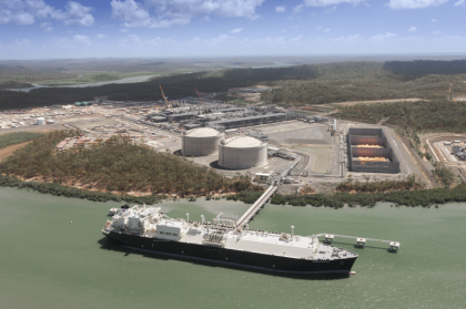 Buque sin energía paraliza envíos de gas desde Australia Pacific LNG