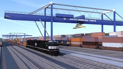 Video: South Carolina Ports mejora sus capacidades ferroviarias con puesta en marcha de NBIF