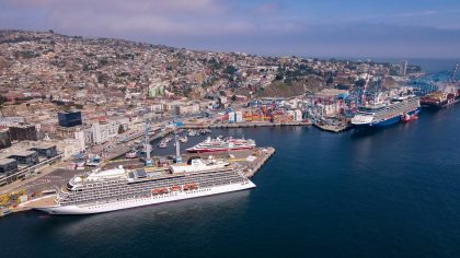 Puerto Valparaíso confirma arribo de 28 cruceros para temporada 2024-2025