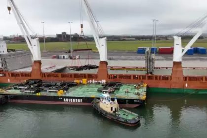 Australia: Puerto de Newcastle recibe cabezales para muelles de transbordadores Kamay