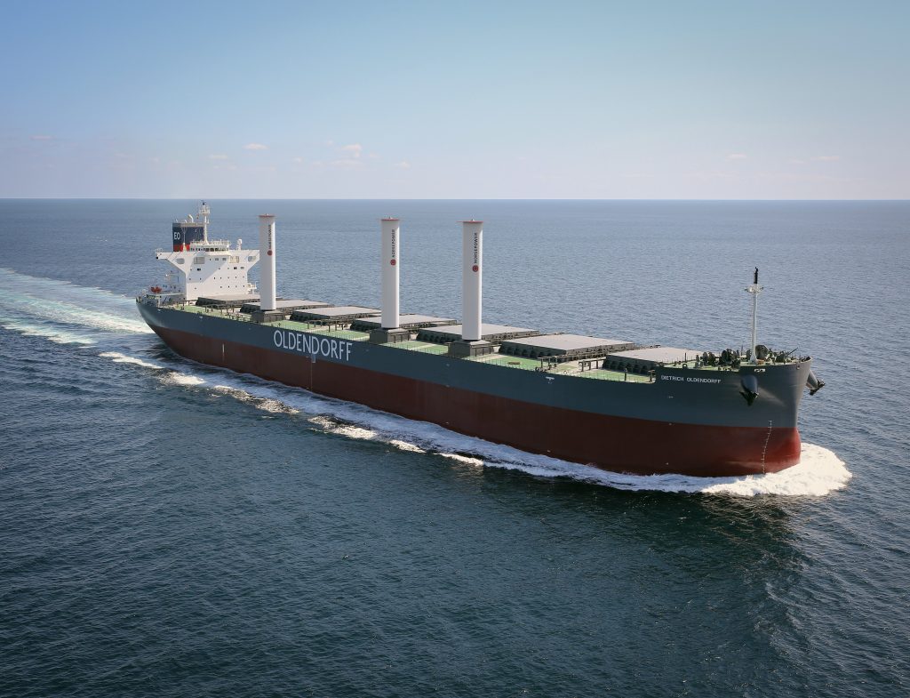 Oldendorff Carriers equipará tres Norsepower Rotor Sails en un ...