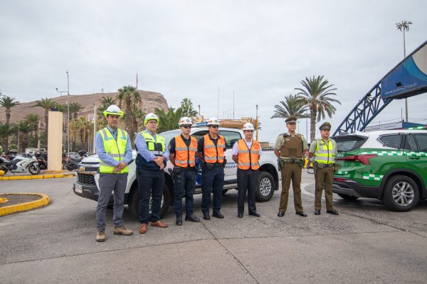 Operativo de educación y fiscalización seguridad ingreso Puerto de Arica