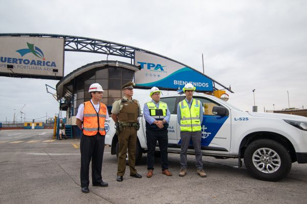 Operativo de educación y fiscalización transportistas Puerto de Arica