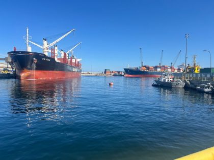 Desembarcan 29.919 toneladas de soda ash en Antofagasta Terminal Internacional