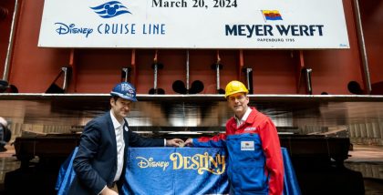 Meyer Werft presenta construcción de nuevo buque para Disney Cruise Line